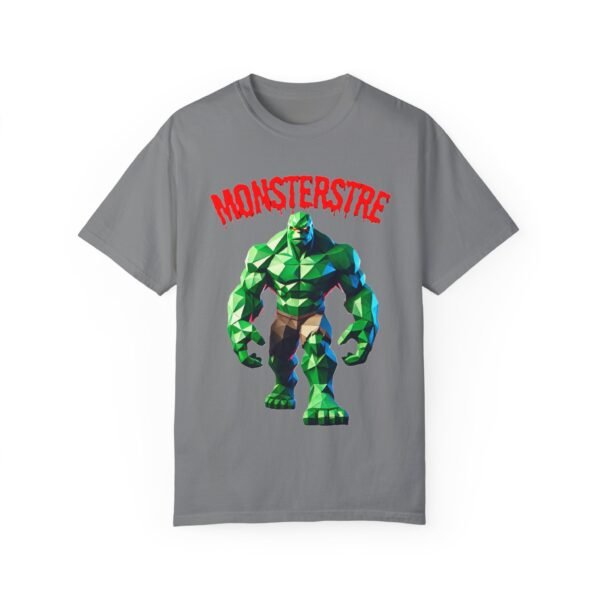 Monster-Inspired Unisex Garment-Dyed T-Shirt | 1st Edition Graphic Tee - Image 29