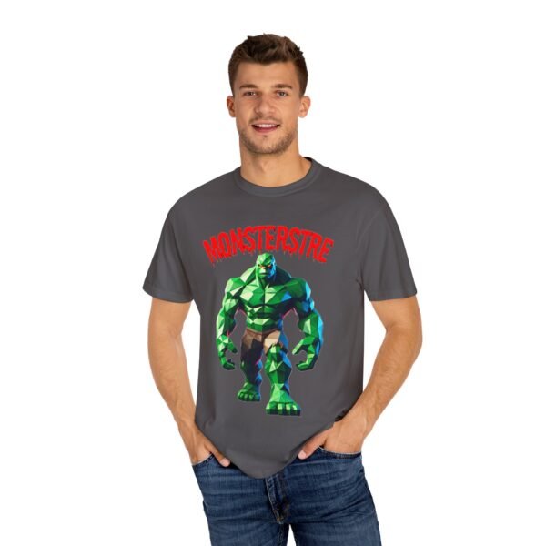 Monster-Inspired Unisex Garment-Dyed T-Shirt | 1st Edition Graphic Tee - Image 56