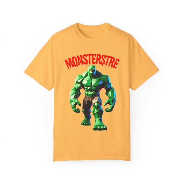 Monster-Inspired Unisex Garment-Dyed T-Shirt | 1st Edition Graphic Tee - Image 9