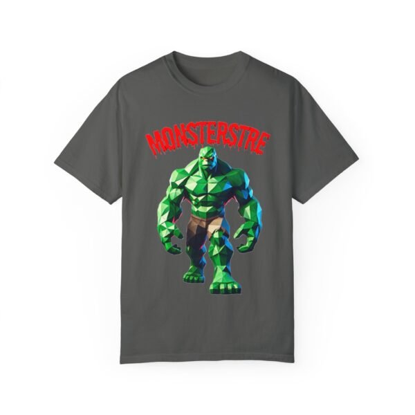 Monster-Inspired Unisex Garment-Dyed T-Shirt | 1st Edition Graphic Tee - Image 25