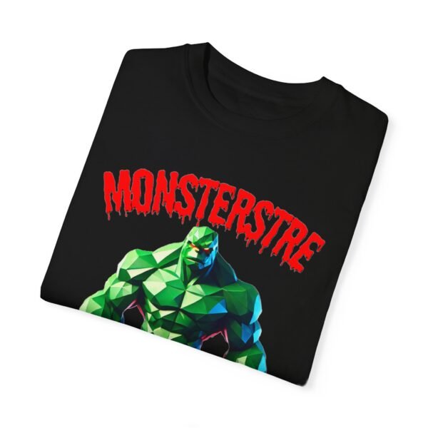 Monster-Inspired Unisex Garment-Dyed T-Shirt | 1st Edition Graphic Tee - Image 59