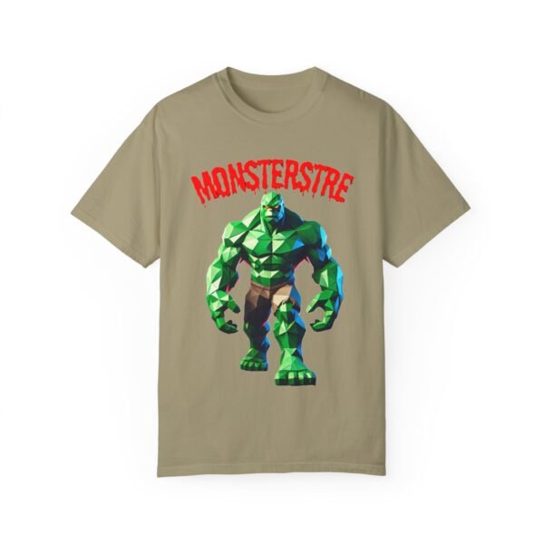 Monster-Inspired Unisex Garment-Dyed T-Shirt | 1st Edition Graphic Tee - Image 17