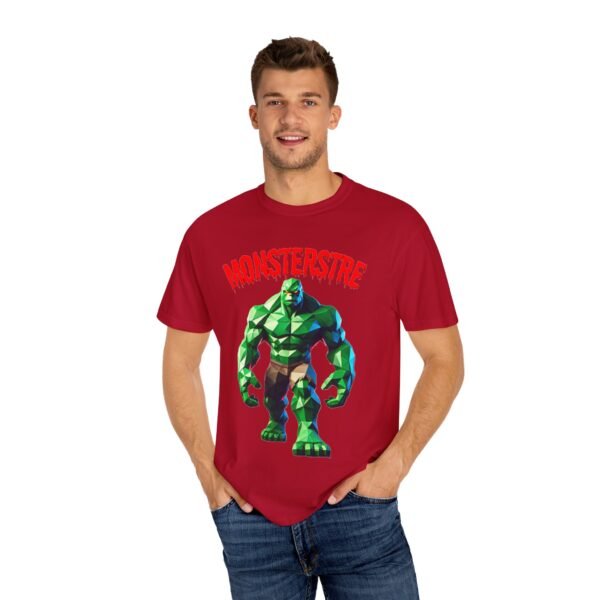 Monster-Inspired Unisex Garment-Dyed T-Shirt | 1st Edition Graphic Tee - Image 52