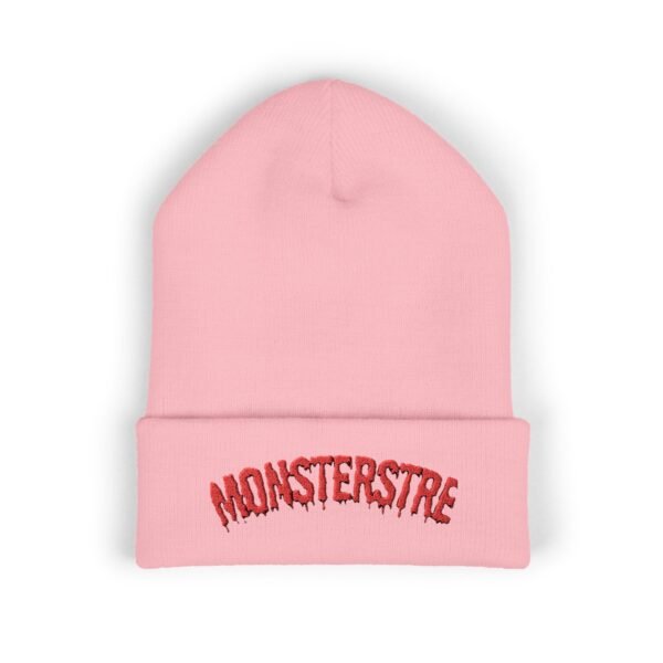 Monsterstre Embroidered Classic Cuffed Beanie - Cozy Winter Accessory - Image 13