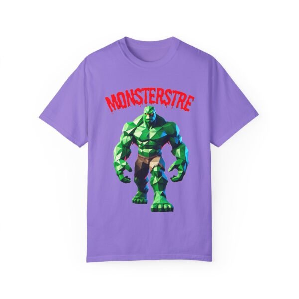 Monster-Inspired Unisex Garment-Dyed T-Shirt | 1st Edition Graphic Tee - Image 45