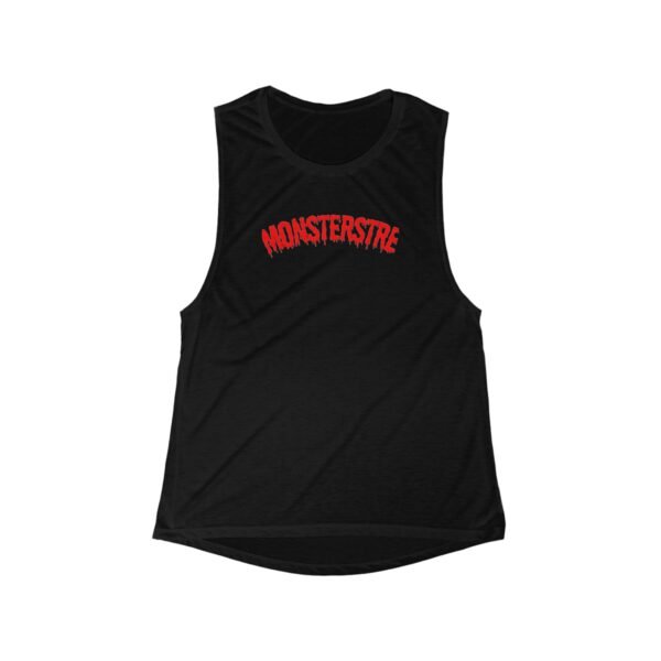 Women's Monster Tank Top - Flowy Scoop Neck Gym Shirt