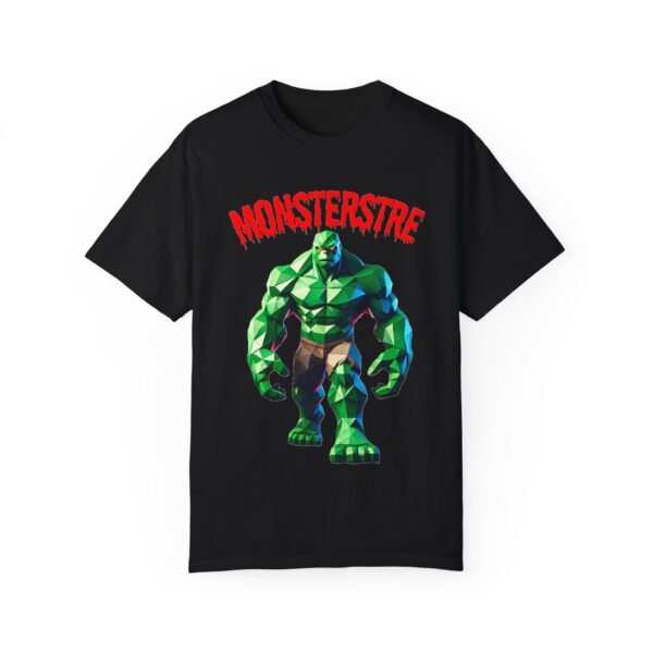 Monster-Inspired Unisex Garment-Dyed T-Shirt | 1st Edition Graphic Tee - Image 57