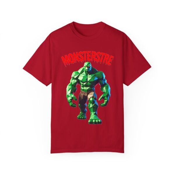 Monster-Inspired Unisex Garment-Dyed T-Shirt | 1st Edition Graphic Tee - Image 49