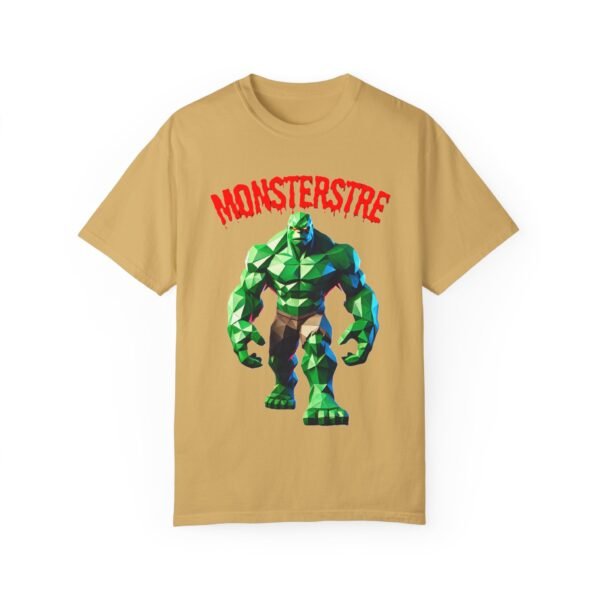 Monster-Inspired Unisex Garment-Dyed T-Shirt | 1st Edition Graphic Tee - Image 13