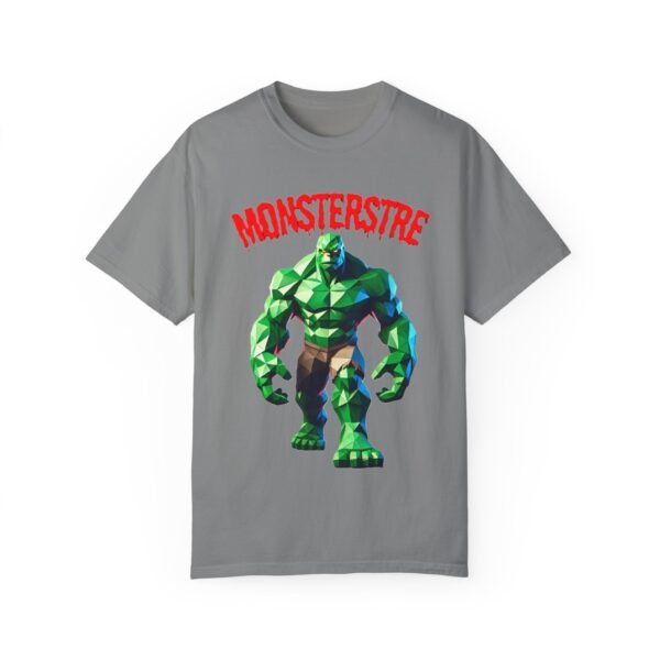 Monster-Inspired Unisex Garment-Dyed T-Shirt | 1st Edition Graphic Tee - Image 41