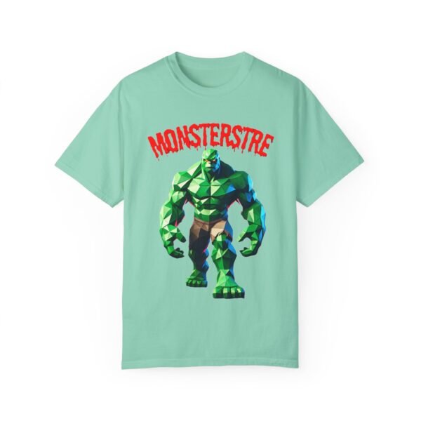 Monster-Inspired Unisex Garment-Dyed T-Shirt | 1st Edition Graphic Tee - Image 33