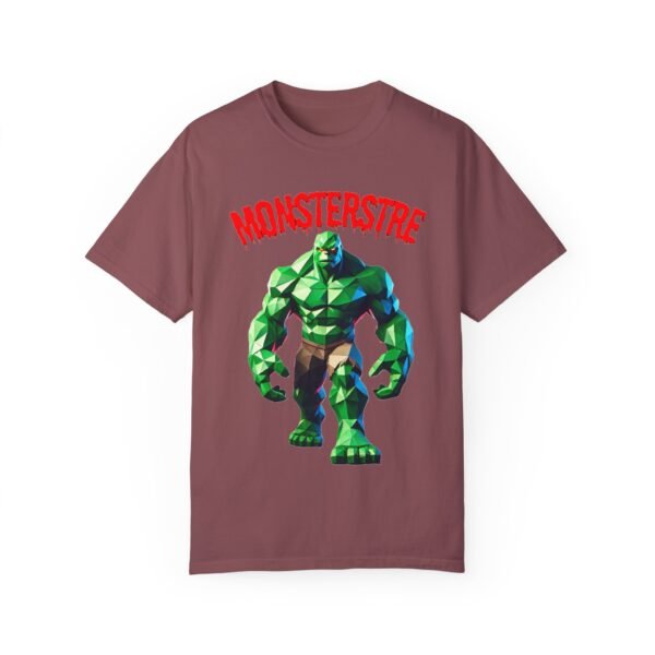 Monster-Inspired Unisex Garment-Dyed T-Shirt | 1st Edition Graphic Tee - Image 5