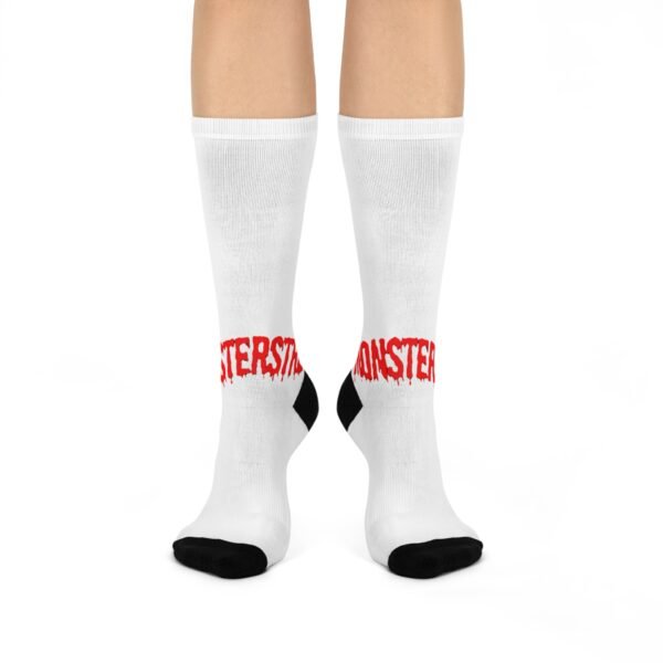 Monster Vibe Cushioned Crew Socks for Comfort & Style