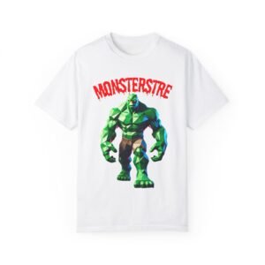 Monster-Inspired Unisex Garment-Dyed T-Shirt | 1st Edition Graphic Tee